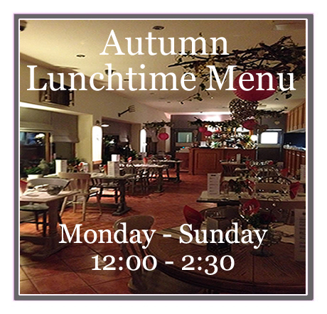 Autumn Lunchtime Menu