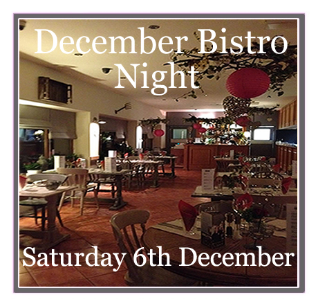 December Bistro Nights Menu
