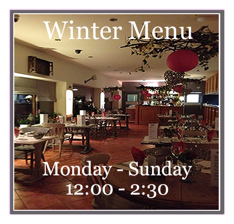 Winter Lunchtime Menu